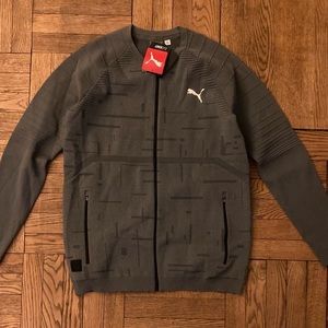 Puma Evoknit NWT Zip Up Sweater Jacket